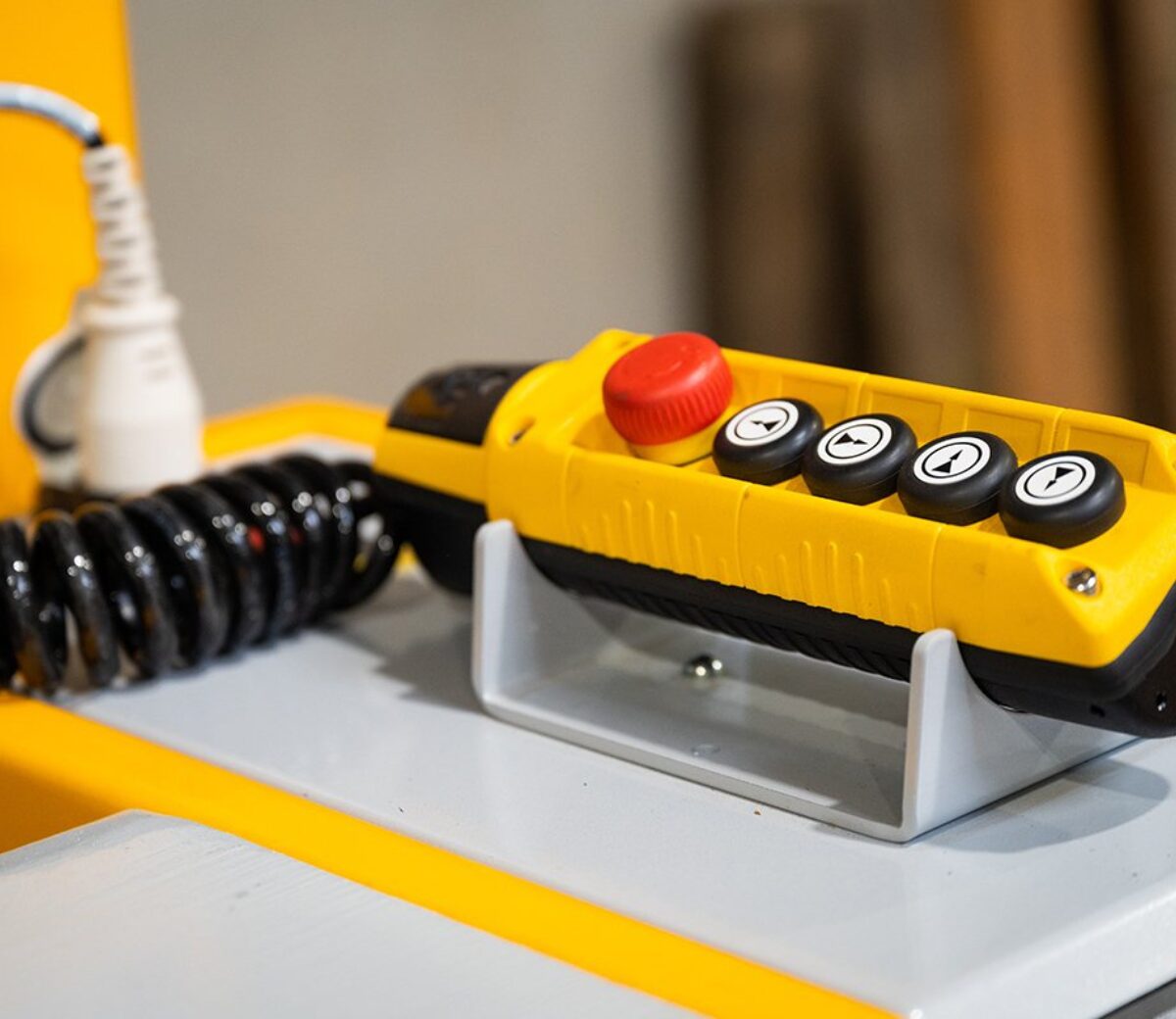 Télécommande d'une machine de manutention Tractodiff